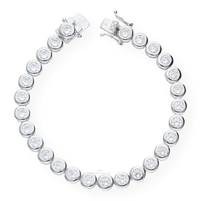 JuwelmaLux Armband 925 Silber Zirkonia JL10-03-1572