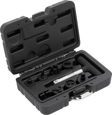 Schlüsselsatz für Kunststoff-Ölablaßschrauben 3/8" 9-teilig