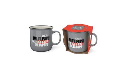 Kaffeetasse LaVida Kultbecher für Dich 250 ml Der Mann, der alles kann