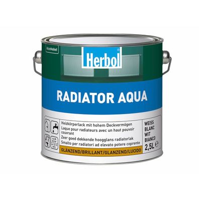 Herbol Radiator Aqua 2,5 Liter weiß