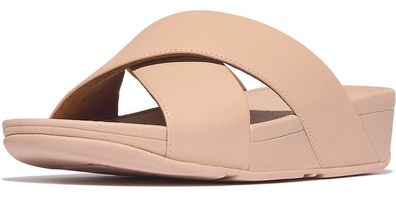 FitFlop Damen Sandalen Lulu Cross Slide Sandals Leather K04