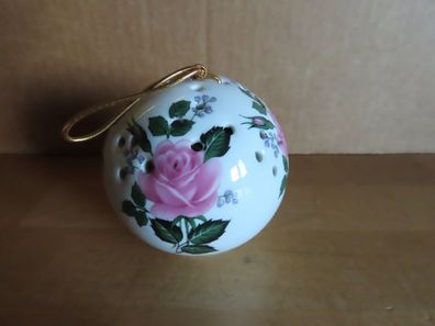Duftkugel Porzellan Potpourrikugel Pommander Jamina von Ilona rosa Rosen