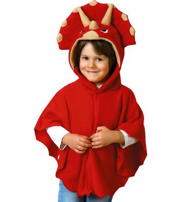 narrenwelt Kostüm Cape Drache Tricera Dino Baby 98 + 104/116