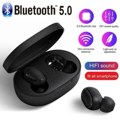 New A6S TWS Headphones Wireless Bluetooth 5.0 Headphones Sport Stereo Bluetooth Earbu