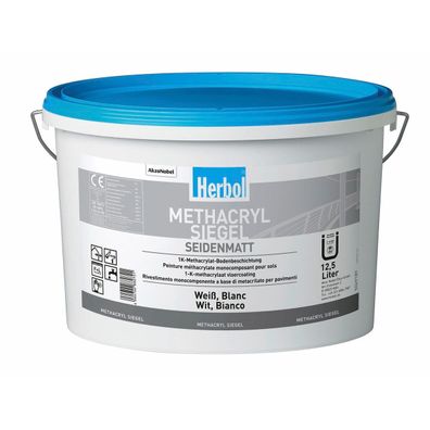 Herbol Methacryl Siegel 12,5 Liter kieselgrau RAL 7032