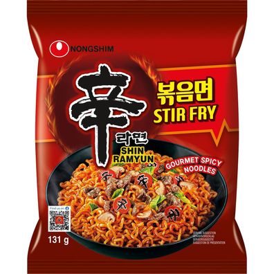 Nongshim Instantnudeln Shin Ramyun Stir-Fry Bratnudeln 131g