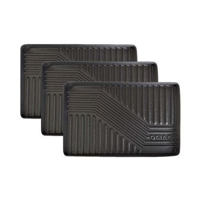 3x OMAC Schuhmatte Sauberlaufmatte Abtropfschale Napfunterlage 58x38cm Unterlage