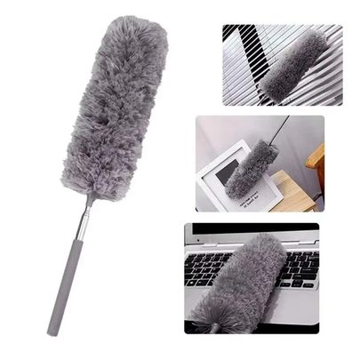 Telescopic microfiber duster, cleaning duster, telescopic handle extendable to 280cm