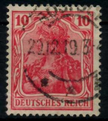 D-REICH Germania Nr 86IIa gestempelt X7191B6