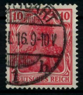 D-REICH Germania Nr 86IIa gestempelt X7191C2