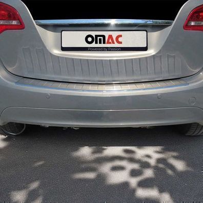 Ladekantenschutz Edelstahl für Opel Meriva B 2010-2017 Chrom Abkantung Silber