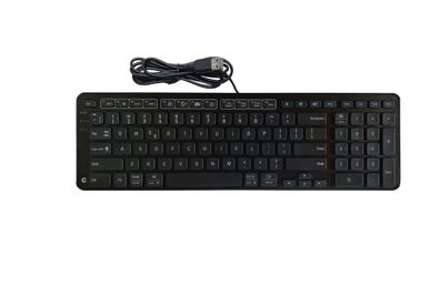 Contour Balance - Tastatur - USB - USA - Schwarz