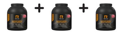3 x Reflex Nutrition Instant Mass Heavyweight (2kg) Strawberries and Cream