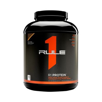 Rule1 R1 Protein Whey Isolate (5lbs) Chocolate Peanut Butter