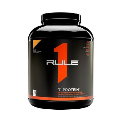 Rule1 R1 Protein Whey Isolate (5lbs) Salted Caramel