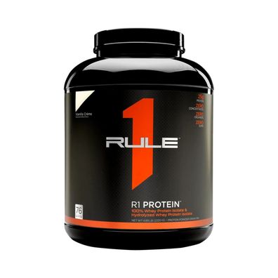 Rule1 R1 Protein Whey Isolate (5lbs) Vanilla Crème