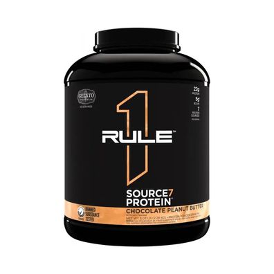 Rule1 R1 Source7 Gelato Protein (4lbs) Chocolate Peanut Butter