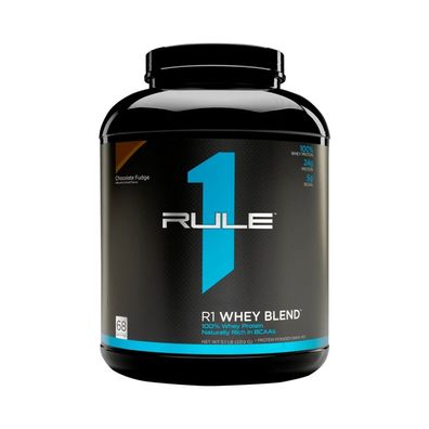 Rule1 R1 Whey Protein (5lbs) Chocolate Fudge