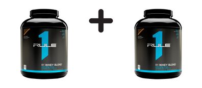 2 x Rule1 R1 Whey Protein (5lbs) Chocolate Peanut Butter