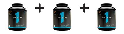 3 x Rule1 R1 Whey Protein (5lbs) Chocolate Peanut Butter