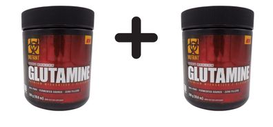 2 x Mutant Core Series Glutamine - 300g