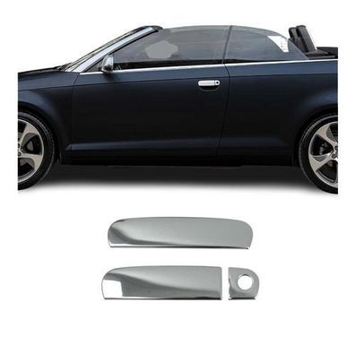 Türgriff Blende Türgriffkappen für Audi A4 Cabriolet 2000-2008 2Tür Edelstahl 3x