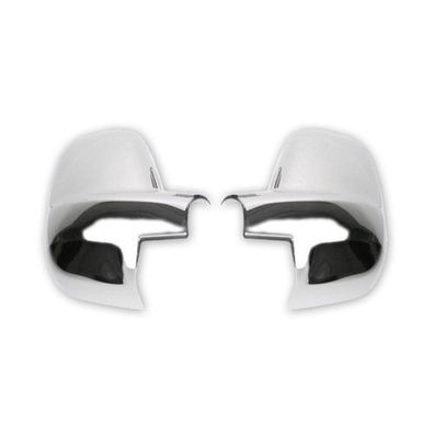 Spiegelkappen Spiegelabdeckung für Peugeot Partner 2018-2025 Chrom ABS Silber