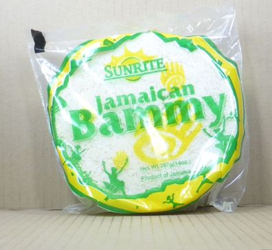397gr. Jamaican Bammy, jamaikanisches Cassava Fladenbrot von Sunrite, Glutenfrei
