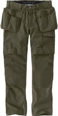 Carhartt Cargohose Relaxed Straight Steel Rugged Flex™ Ripstop Double-Front