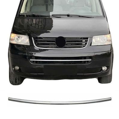 Kühlergrill Leisten Grillleisten für VW Transporter T5 2003-2010 Chrom Silber