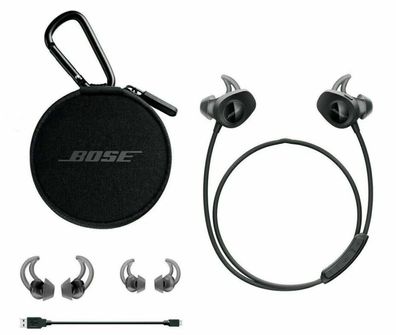 Bose SoundSport Wireless TWS In-Ear Kopfhörer Schwarz Idel für Sport