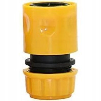 Rosfix Schnellkupplung 3/4" – Für 19 mm Gartenschlauch | Kunststoff, Zahnung