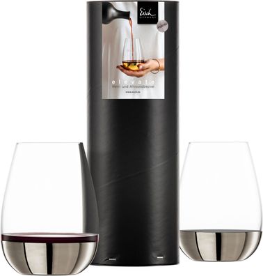 Eisch 2 Allround/Wein-Becher Rotwein 500/9 platin in GR Elevate 15009906/ 180006