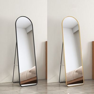 EMKE® Standspiegel Ganzkörperspiegel Aluminium Rahmen Spiegel Ankleidespiegel