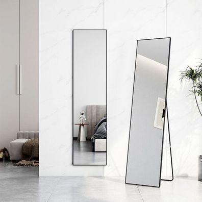 EMKE® 2 in 1 Ganzkörperspiegel Standspiegel Ankleidespiegel Flurspiegel 160x40cm