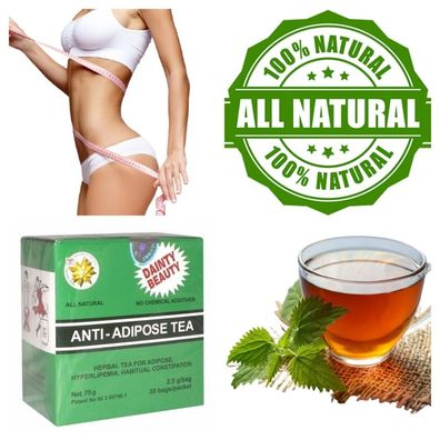 Anti-Adipose Tee - Kräutertee zur Unterstützung des Stoffwechsels - 30 Filterbeutel