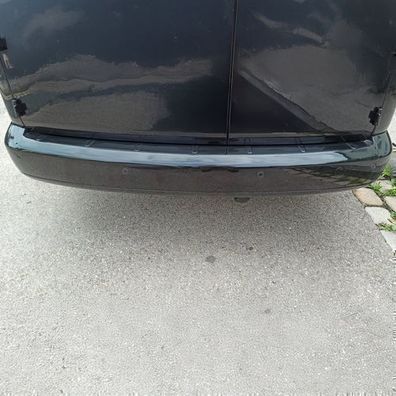 Ladekantenschutz Stoßstangenschutz für VW Caddy 2003-2015 Acryl Schwarz 1tlg