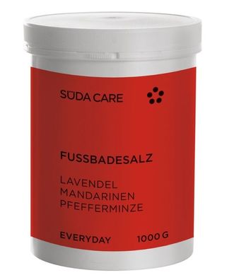 SÜDA CARE Everyday Fußbadesalz - 1000 g / 1 kg