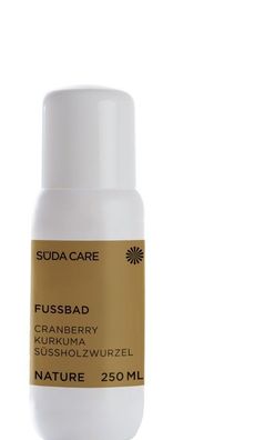SÜDA CARE NATURE Fußbad - Hautberuhigend und reizlindernd - 250 ml