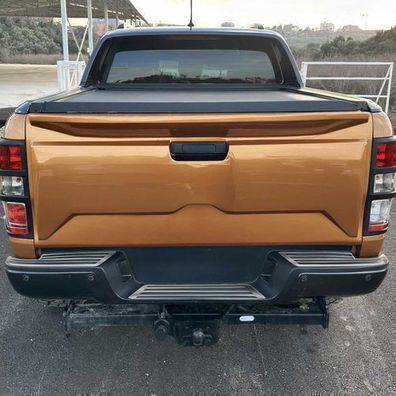 Ladekantenschutz Stoßstangenschutz für Ford Ranger 2015-24 Edelstahl Chrom 3tlg