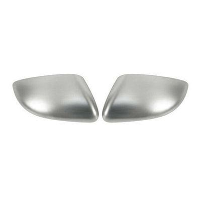 Spiegelkappen Spiegelabdeckung für VW Golf 6 2008-2012 Edelstahl Silber 2tlg