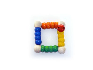 Babyspielzeug Rassel Wurm Theo BxLxH 95x20x95mm NEU Babyrassel Motorikrassel