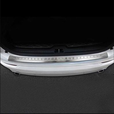 Ladekantenschutz Stoßstangenschutz für Volvo XC90 2015-2020 Edelstahl Gebürstet
