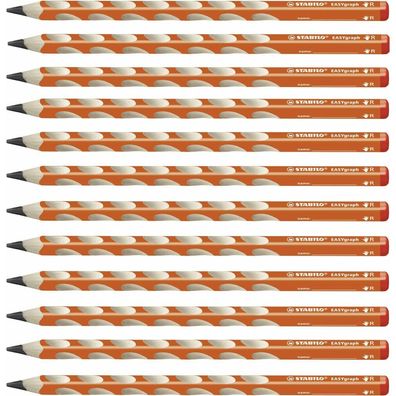 Bleistift Stabilo Easygraph Holz Orange (12 Stück)