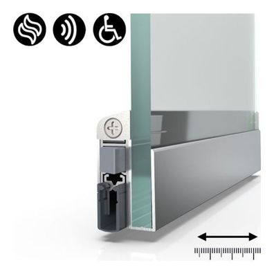 athmer Bodendichtung Schall Ex DUO GS 8 für 8mm Glas Absenkdichtung