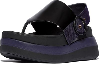 FitFlop Damen Sandalen F-Mode X Roksanda Leather/Webbing Sandals IY5