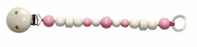 Babyspielzeug Schnullerkette soft rosa BxLxH 35x20x210mm NEU Schnuller Nuckel
