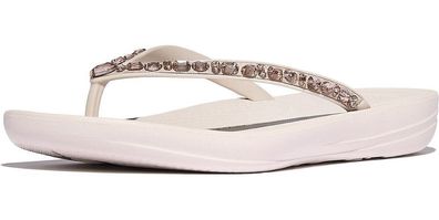 FitFlop Damen Flip Flop Iqushion Multi-Crystal Ergonomic Flip-Flops JC8