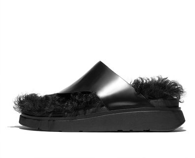 FitFlop Damen Sandalen Gen-FF X Roksanda Cut-Out Leather Slides IZ9