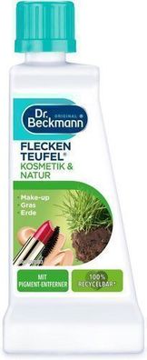 Dr. Beckmann Fleckenentferner für Gras, Erde und Make-up, 50 ml